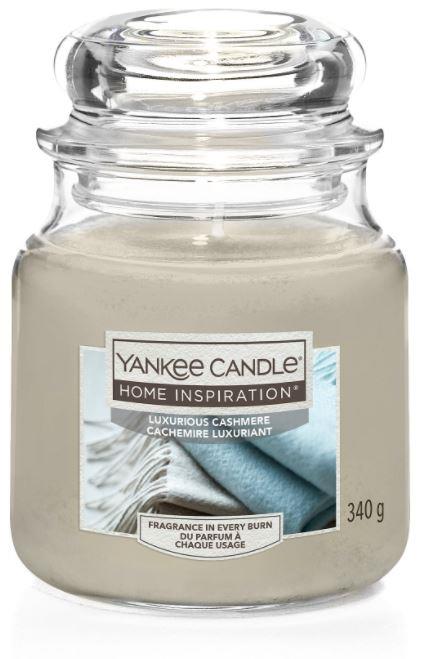 YANKEE CANDLE Yankee Candle Home Inspiration fragranza Luxurious Cashmere candela media